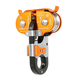 Maxbell 22KN Zip Line Cable Trolley Fast Speed Dual Pulley Rigging System Orange - Aladdin Shoppers