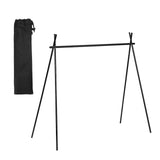 Maxbell Portable Camping Hanging Rack with Storage Pouch for Backyard Garden Camping Small - Aladdin Shoppers