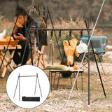 Maxbell Portable Camping Hanging Rack with Storage Pouch for Backyard Garden Camping Small - Aladdin Shoppers
