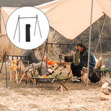 Maxbell Portable Camping Hanging Rack with Storage Pouch for Backyard Garden Camping Small - Aladdin Shoppers