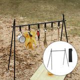 Maxbell Portable Camping Hanging Rack with Storage Pouch for Backyard Garden Camping Small - Aladdin Shoppers