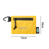 Maxbell Coin Pouch Camping Mini Card Earphone Keys Holder Pocket Waistbag Yellow - Aladdin Shoppers