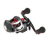 Maxbell Maxbell Baitcasting Fishing Reel 7.3:1 High Gear Ratio RH or LH Saltwater Baitcaster Black Left