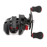 Maxbell Maxbell Baitcasting Fishing Reel 7.3:1 High Gear Ratio RH or LH Saltwater Baitcaster Black Left