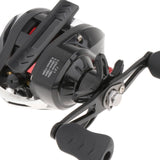 Maxbell Baitcasting Fishing Reel 7.3:1 High Gear Ratio RH or LH Saltwater Baitcaster Plastic Right - Aladdin Shoppers