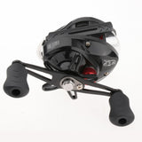 Maxbell Baitcasting Fishing Reel 7.3:1 High Gear Ratio RH or LH Saltwater Baitcaster Plastic Right - Aladdin Shoppers
