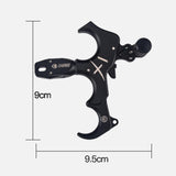 Maxbell 3 Finger Grip Caliper Arrow Release Aids for Compound Bow Target Hunting - Aladdin Shoppers