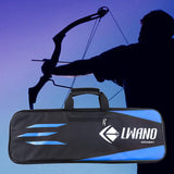 Maxbell 2x Recurve Archery Bow Case Longbow Takedown Bow Case for Shooting