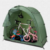 Maxbell Maxbell Shed Bike Cave Tidy Tent Bicycle Storage Cover Outdoor Shelter Travel Green