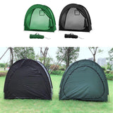 Maxbell Maxbell Shed Bike Cave Tidy Tent Bicycle Storage Cover Outdoor Shelter Travel Green
