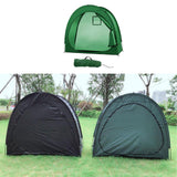 Maxbell Maxbell Shed Bike Cave Tidy Tent Bicycle Storage Cover Outdoor Shelter Travel Green