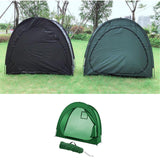 Maxbell Maxbell Shed Bike Cave Tidy Tent Bicycle Storage Cover Outdoor Shelter Travel Green