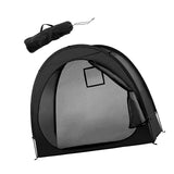 Maxbell Maxbell Shed Bike Cave Tidy Tent Bicycle Storage Cover Outdoor Shelter Travel Black