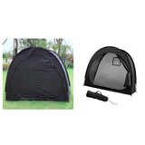 Maxbell Maxbell Shed Bike Cave Tidy Tent Bicycle Storage Cover Outdoor Shelter Travel Black