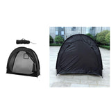Maxbell Maxbell Shed Bike Cave Tidy Tent Bicycle Storage Cover Outdoor Shelter Travel Black