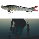 Maxbell 1pcJointed Fishing Lures Wobblers Hard Bait Realistic Crankbait 10cm 01 - Aladdin Shoppers