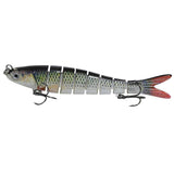 Maxbell 1pcJointed Fishing Lures Wobblers Hard Bait Realistic Crankbait 10cm 01 - Aladdin Shoppers