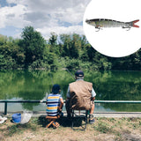 Maxbell 1pcJointed Fishing Lures Wobblers Hard Bait Realistic Crankbait 10cm 01 - Aladdin Shoppers