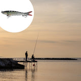 Maxbell 1pcJointed Fishing Lures Wobblers Hard Bait Realistic Crankbait 10cm 01 - Aladdin Shoppers