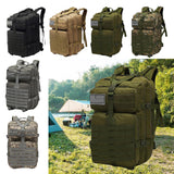 Maxbell 45L Tactical Waterproof Hunting Camping Travel Hiking Backpack Black - Aladdin Shoppers