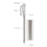 Maxbell 4x 20/30cm stainless steel Tent Nail Spike Canopy Tent Peg Stake 30cm silver - Aladdin Shoppers