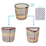 Maxbell Fishing Net Brail Head Aluminum Ring Folding Tackle Accessory Net 50cm - Aladdin Shoppers