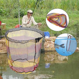 Maxbell Fishing Net Brail Head Aluminum Ring Folding Tackle Accessory Net 50cm - Aladdin Shoppers