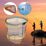 Maxbell Fishing Net Brail Head Aluminum Ring Folding Tackle Accessory Net 50cm - Aladdin Shoppers