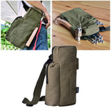 Maxbell Portable Tent Pegs Storage Bag Organizer Wind Rope Holder Camping Army green - Aladdin Shoppers