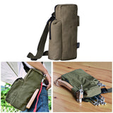 Maxbell Portable Tent Pegs Storage Bag Organizer Wind Rope Holder Camping Army green - Aladdin Shoppers