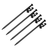 Maxbell 4pcs Steel Tent Nails Canopy Tent Peg Stake Outdoor Camping Ground Nails 25cm - Aladdin Shoppers