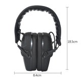 Maxbell Electronic Shooting Earmuffs Noise Reduction Sound Amplification Black - Aladdin Shoppers