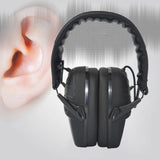 Maxbell Electronic Shooting Earmuffs Noise Reduction Sound Amplification Black - Aladdin Shoppers