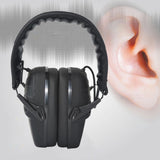 Maxbell Electronic Shooting Earmuffs Noise Reduction Sound Amplification Black - Aladdin Shoppers