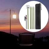 Maxbell Camping Lantern Stand Telescopic Lamp Rack for Backpacking Picnic Green - Aladdin Shoppers