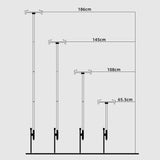 Maxbell Camping Lantern Stand Telescopic Lamp Rack for Backpacking Picnic Brown - Aladdin Shoppers