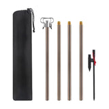 Maxbell Camping Lantern Stand Telescopic Lamp Rack for Backpacking Picnic Brown - Aladdin Shoppers