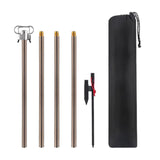Maxbell Camping Lantern Stand Telescopic Lamp Rack for Backpacking Picnic Brown - Aladdin Shoppers