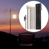 Maxbell Camping Lantern Stand Telescopic Lamp Rack for Backpacking Picnic Brown - Aladdin Shoppers