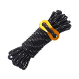 Maxbell Guy Lines Tent Cord with Adjuster 5mm 13ft for Camping Tent Tarp Black - Aladdin Shoppers