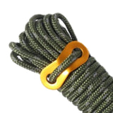 Maxbell Guy Lines Tent Cord with Adjuster 5mm 13ft for Camping Tent Tarp Green - Aladdin Shoppers