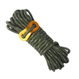 Maxbell Guy Lines Tent Cord with Adjuster 5mm 13ft for Camping Tent Tarp Green - Aladdin Shoppers