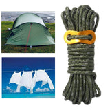 Maxbell Guy Lines Tent Cord with Adjuster 5mm 13ft for Camping Tent Tarp Green - Aladdin Shoppers