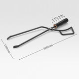 Maxbell Campfire Tongs Log Grabber Firewood Fire Pit Tool Camping Fireplace Tong - Aladdin Shoppers