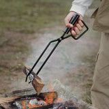 Maxbell Campfire Tongs Log Grabber Firewood Fire Pit Tool Camping Fireplace Tong - Aladdin Shoppers