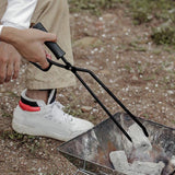 Maxbell Campfire Tongs Log Grabber Firewood Fire Pit Tool Camping Fireplace Tong - Aladdin Shoppers