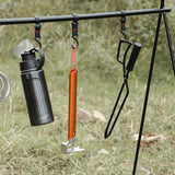 Maxbell Portable Tent Mallet Peg Puller Driver Hammer Aluminum Alloy Climbing Silver - Aladdin Shoppers