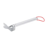 Maxbell Portable Tent Mallet Peg Puller Driver Hammer Aluminum Alloy Climbing Silver - Aladdin Shoppers