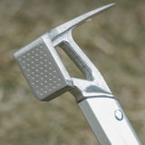 Maxbell Portable Tent Mallet Peg Puller Driver Hammer Aluminum Alloy Climbing Silver - Aladdin Shoppers
