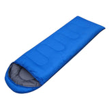 Maxbell Single Envelope Sleeping Bag Warm Polyester for Travel Men 0.95kg Blue - Aladdin Shoppers